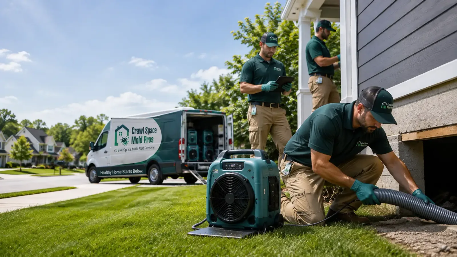 Crawl Space Mold Removal in Howell, UT